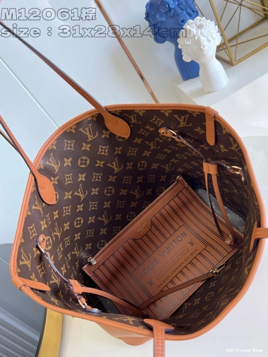 AAA Replica Ru VUITTON MM-31*28*14cm LOUIS NEVERFULL 0722